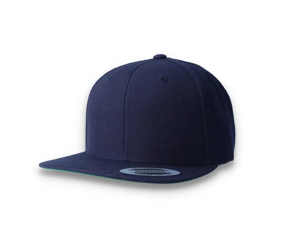 Dark Navy Snapback Cap - Yupoong 6089M - LOKK