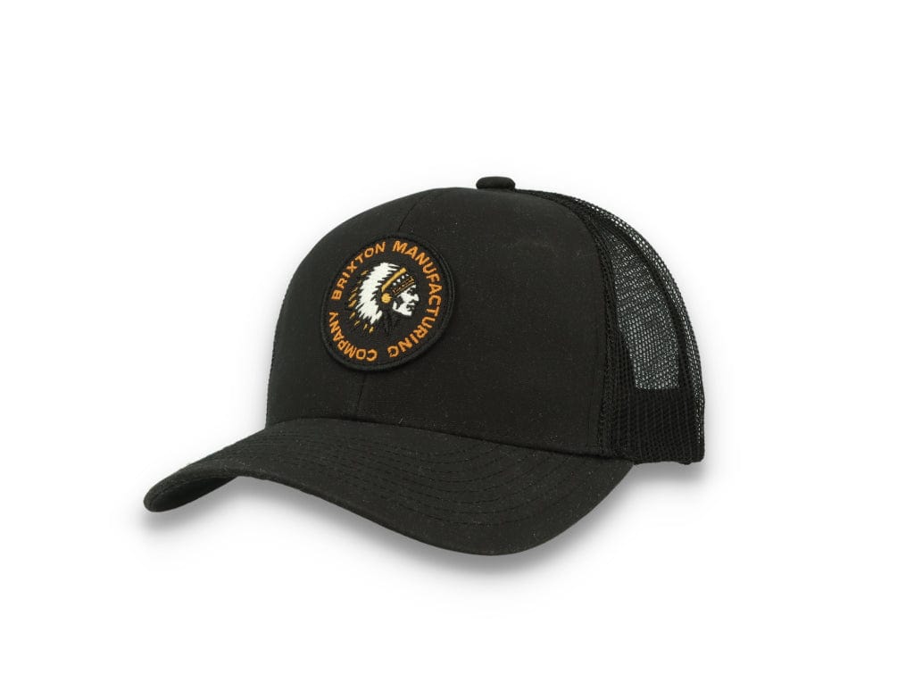 Trucker Cap Rival Stamp X MP Mesh Cap Black - LOKK