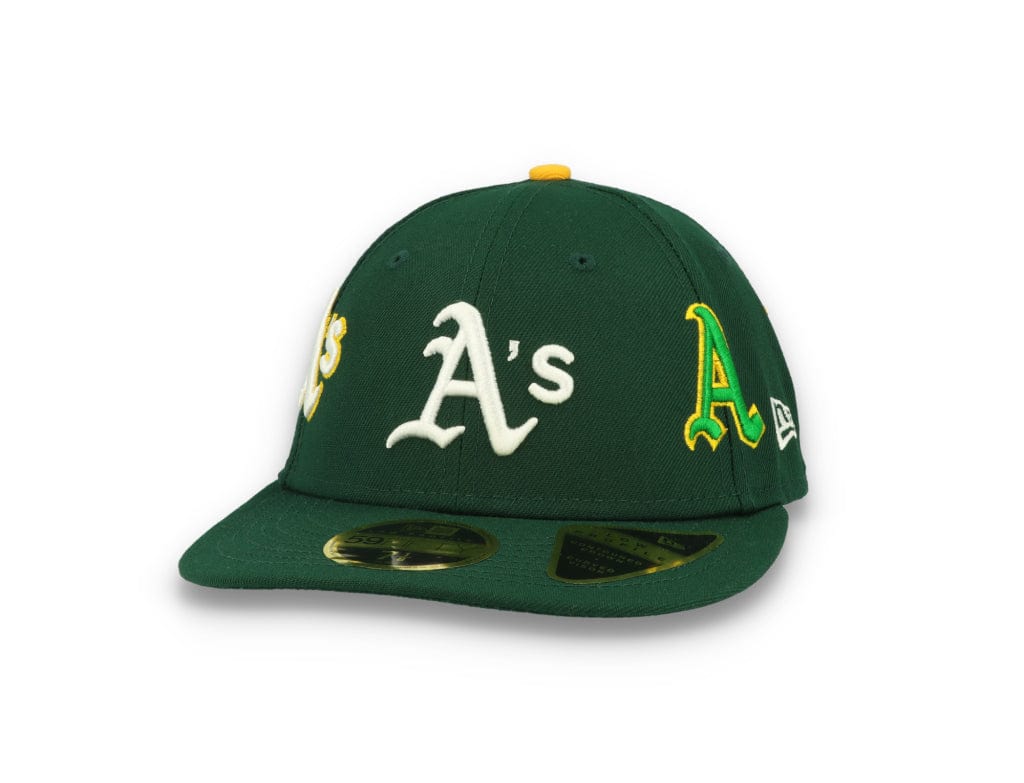 59FIFTY low Profile Oaklnad Athletics All Over Logo - LOKK