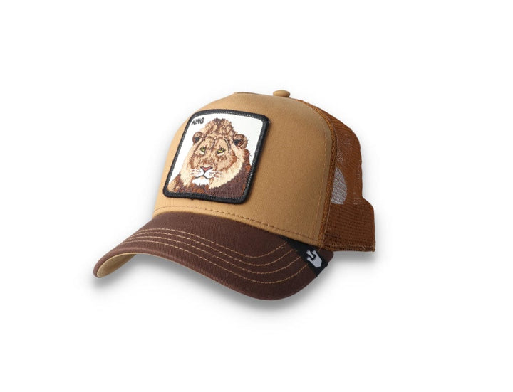 Goorin Trucker Cap The King Lion Brown - LOKK