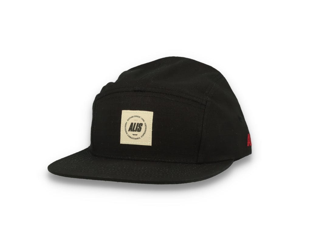 Alis Freetown 5-Panel Cap Black - LOKK