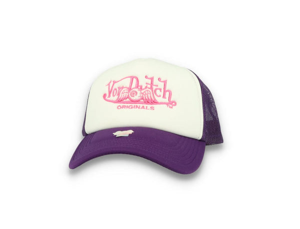 Trucker Cap Soro White/Purple - LOKK