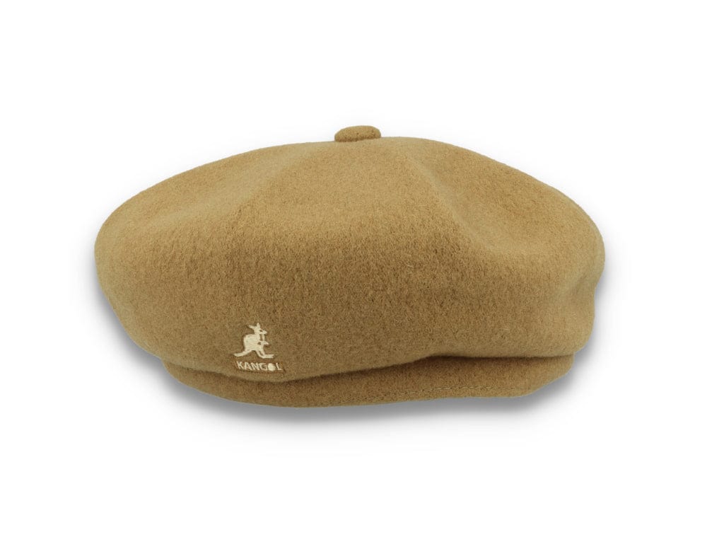 Kangol Wool Jax Beret Taupe - LOKK