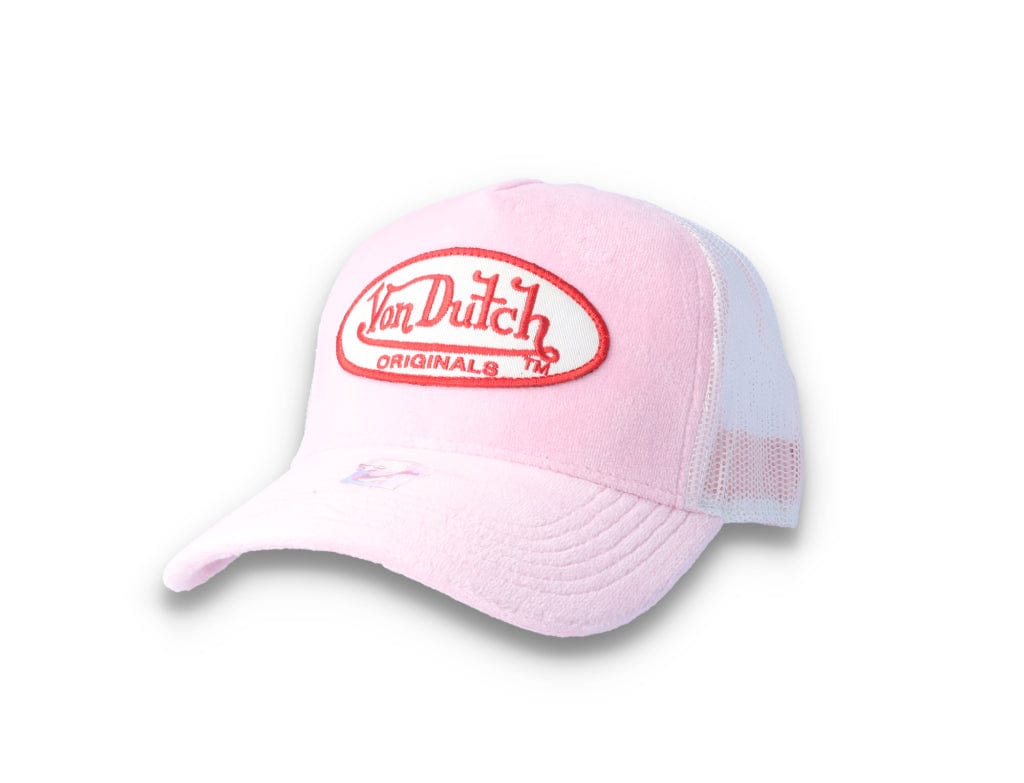 Von Dutch Trucker Cap Velvet Rose/White - LOKK