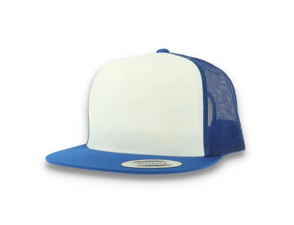 Classic Trucker Cap Blue/White/Royal Blue - Yupoong 6006 - LOKK