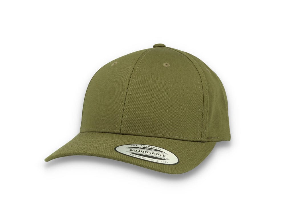 Curved Baseball Cap Snapback Buck Green - Yupoong 7706 - LOKK