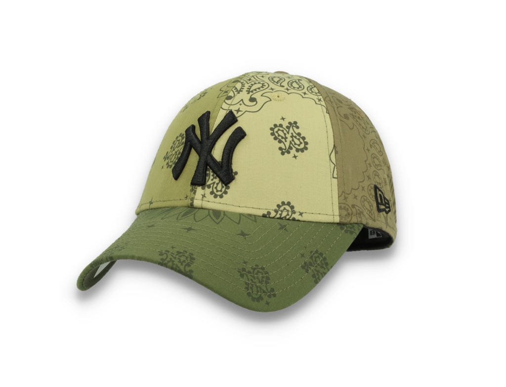 9FORTY Paisley Print NY Yankees Olive - LOKK
