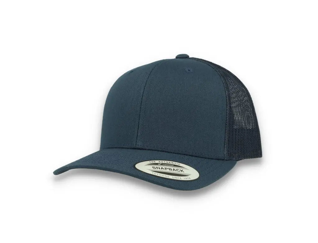 Navy Trucker Cap Retro - Yupoong 6606 - LOKK