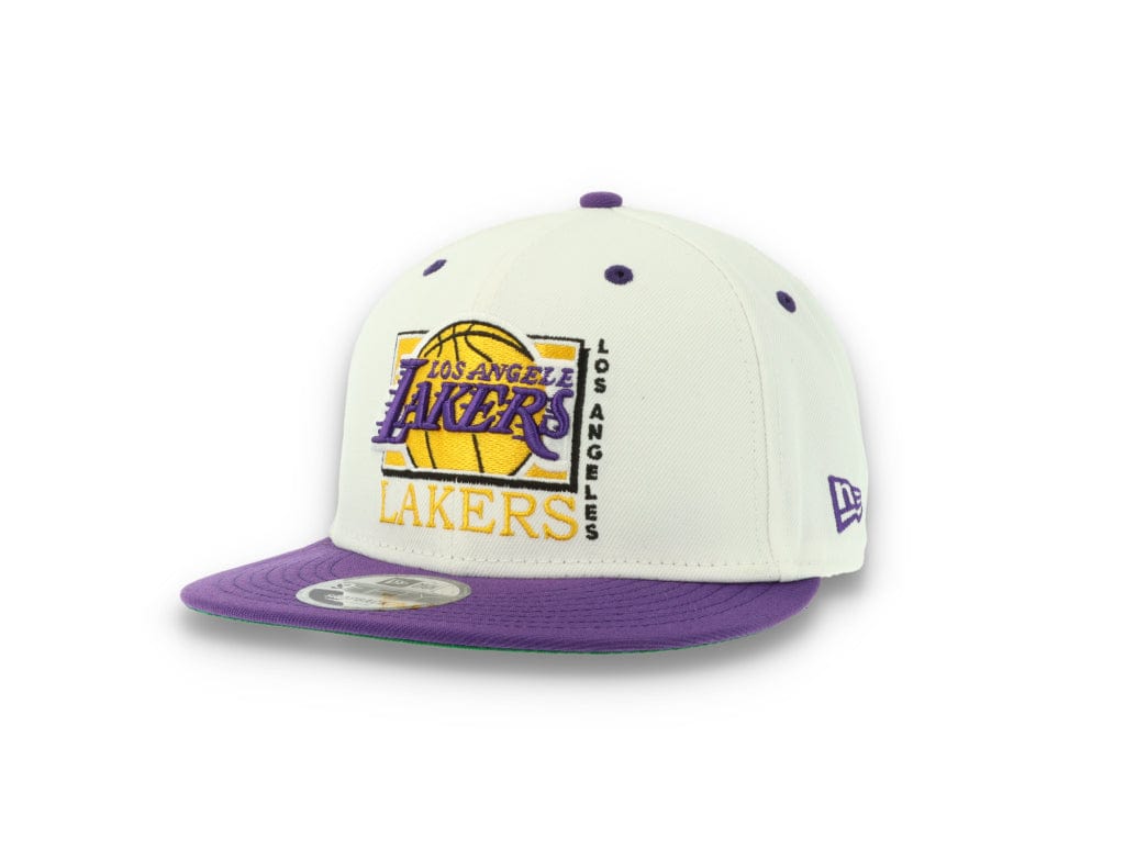 9FIFTY White Crown LA Lakers - LOKK