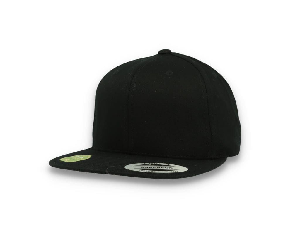 Yupoong 6089OC Organic Cotton Snapback Black - LOKK
