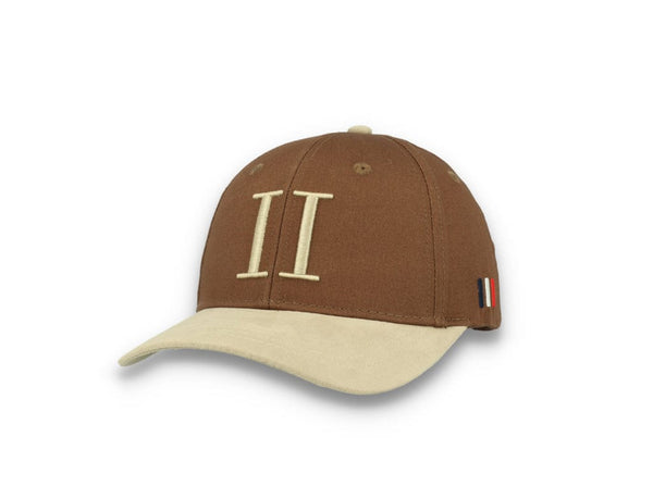 Baseball Cap Suede II Mountain Grey/Dark Sand - LOKK