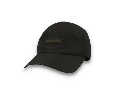 Light Ripstop Strap Cap Black