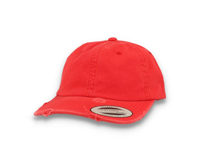 Low Profile Destroyed Cap Red 6245DC - LOKK