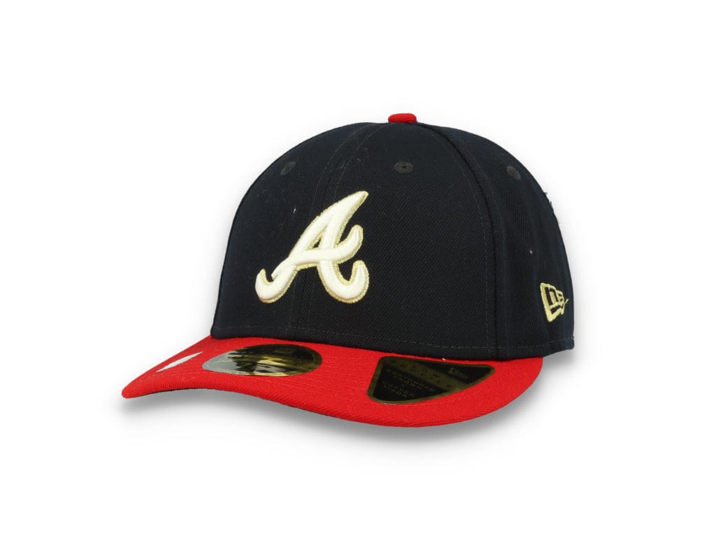 59FIFTY Low Profile Gold Atlanta Braves