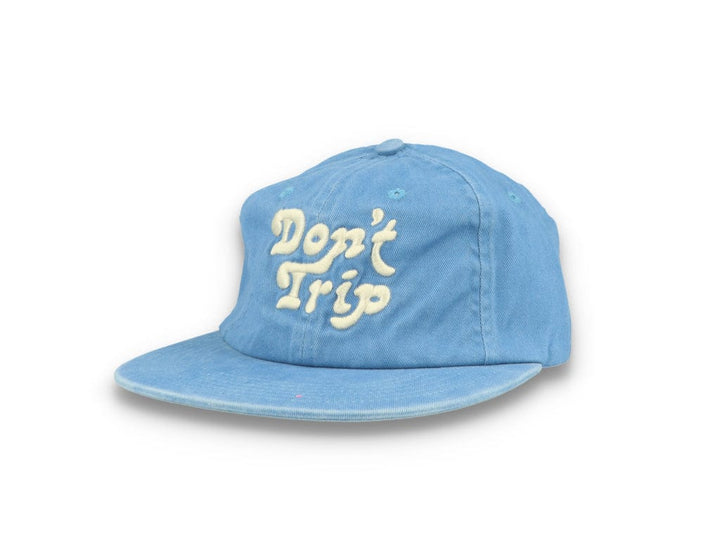 Free & Easy Don't Trip Strapback Hat Washed Light Blue - LOKK
