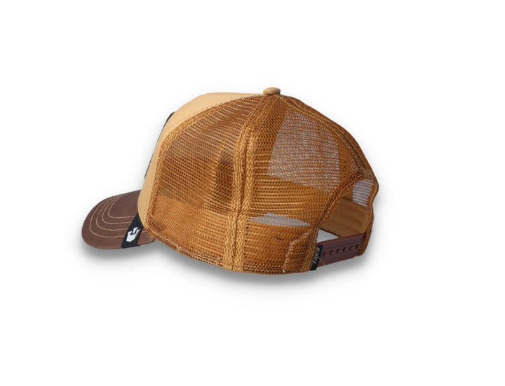 Goorin Trucker Cap The King Lion Brown - LOKK
