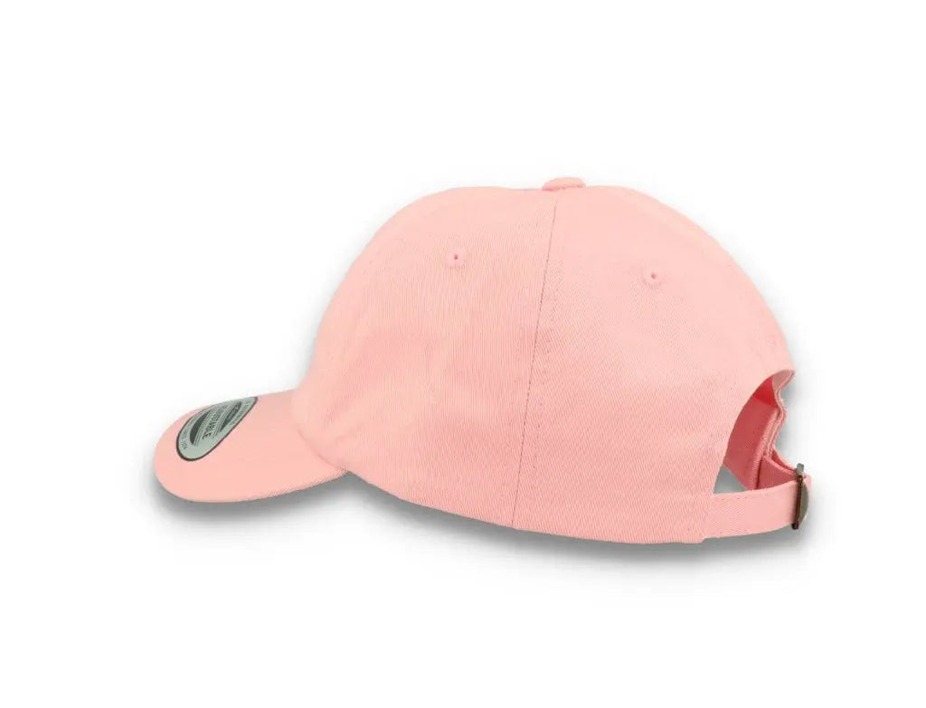 Pink Dad Cap Low Profile Cotton Twill - Yupoong 6245CM - LOKK