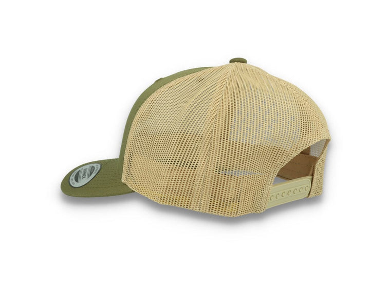 Flexfit 6606T Retro Trucker Moss Green/Khaki - LOKK