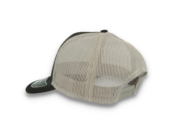 Trucker Cap Black/Grey Atlantis Rapper Canvas - LOKK