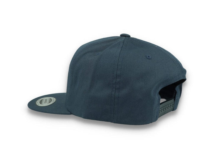 Yupoong 6502 Unstructured 5-Panel Snapback Cap Navy - LOKK
