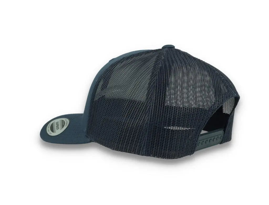 Navy Trucker Cap Retro - Yupoong 6606 - LOKK