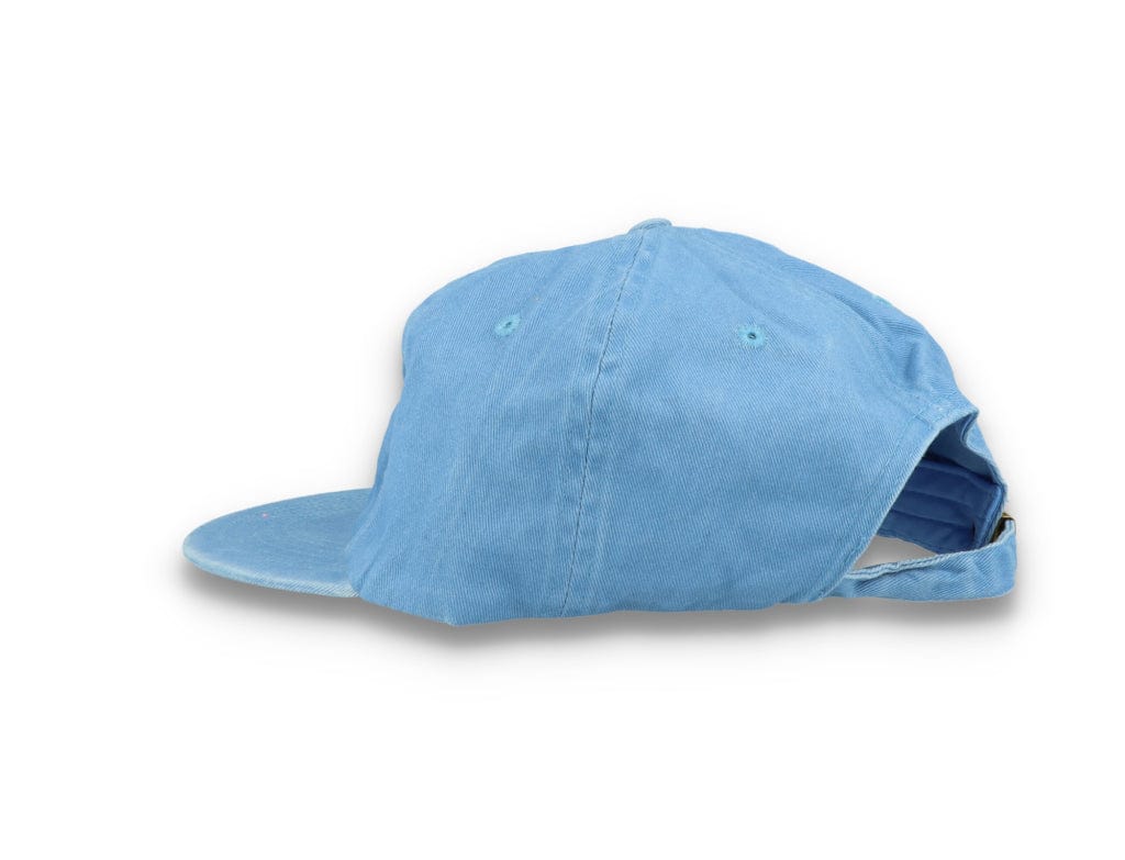 Free & Easy Don't Trip Strapback Hat Washed Light Blue - LOKK