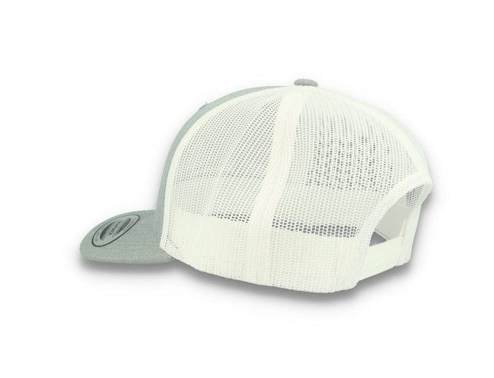 Flexfit 6606T Retro Trucker Heather Grey/White - LOKK