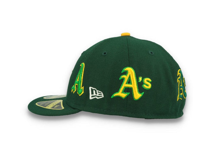 59FIFTY low Profile Oaklnad Athletics All Over Logo - LOKK