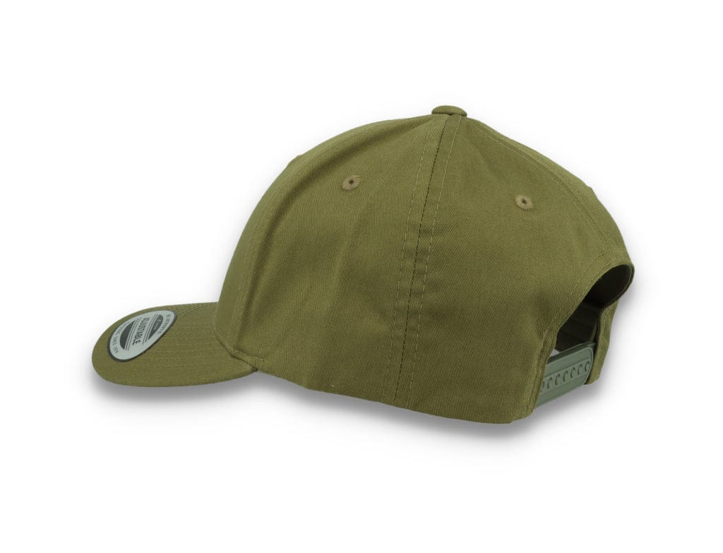 Curved Baseball Cap Snapback Buck Green - Yupoong 7706 - LOKK