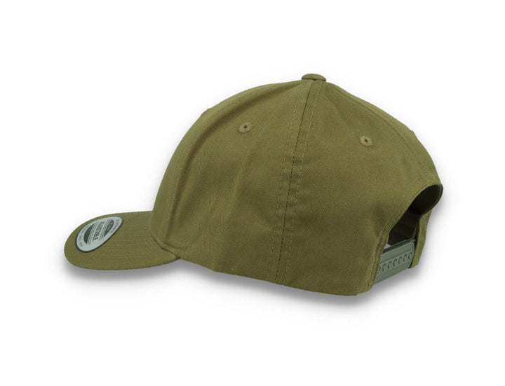 Curved Baseball Cap Snapback Buck Green - Yupoong 7706 - LOKK