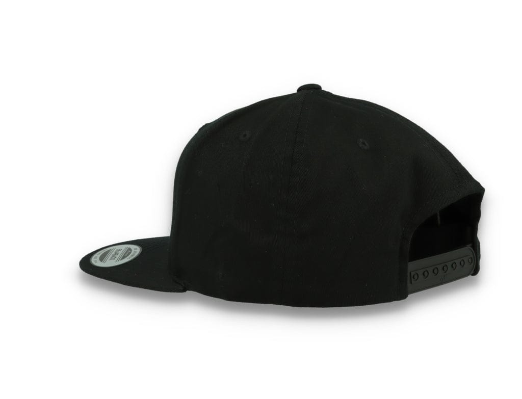 Yupoong 6089OC Organic Cotton Snapback Black - LOKK