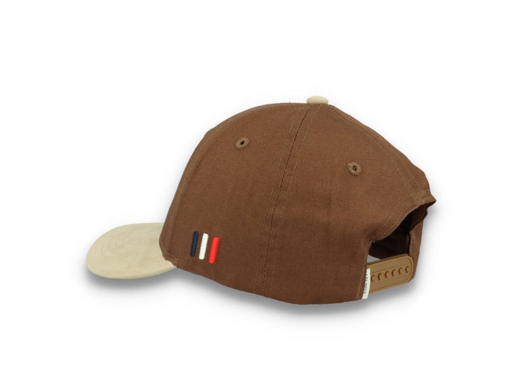 Baseball Cap Suede II Mountain Grey/Dark Sand - LOKK