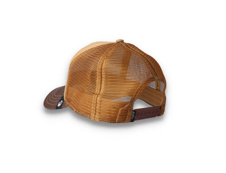 Goorin Trucker Cap The King Lion Brown - LOKK