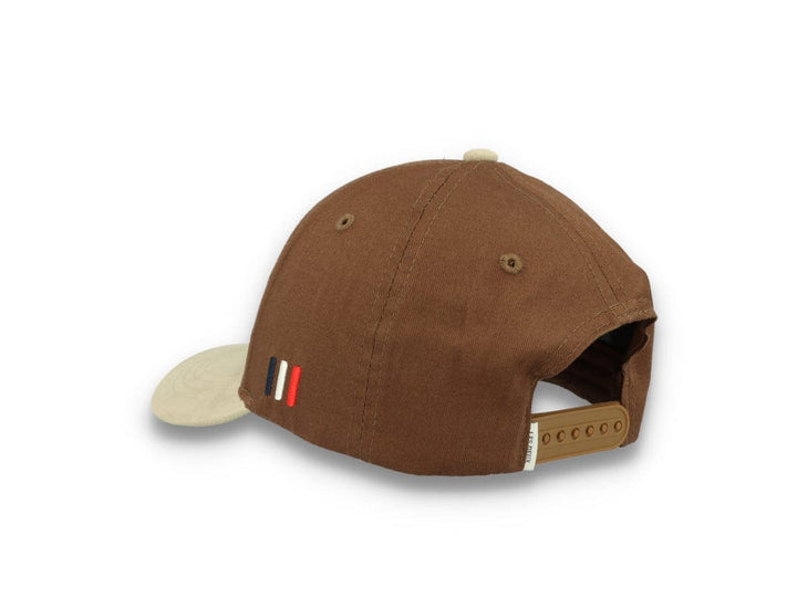 Baseball Cap Suede II Mountain Grey/Dark Sand - LOKK