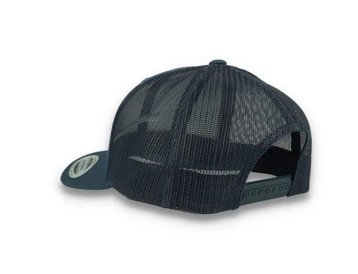 Navy Trucker Cap Retro - Yupoong 6606 - LOKK