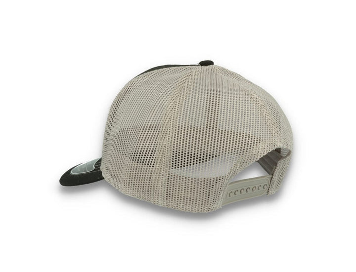 Trucker Cap Black/Grey Atlantis Rapper Canvas - LOKK