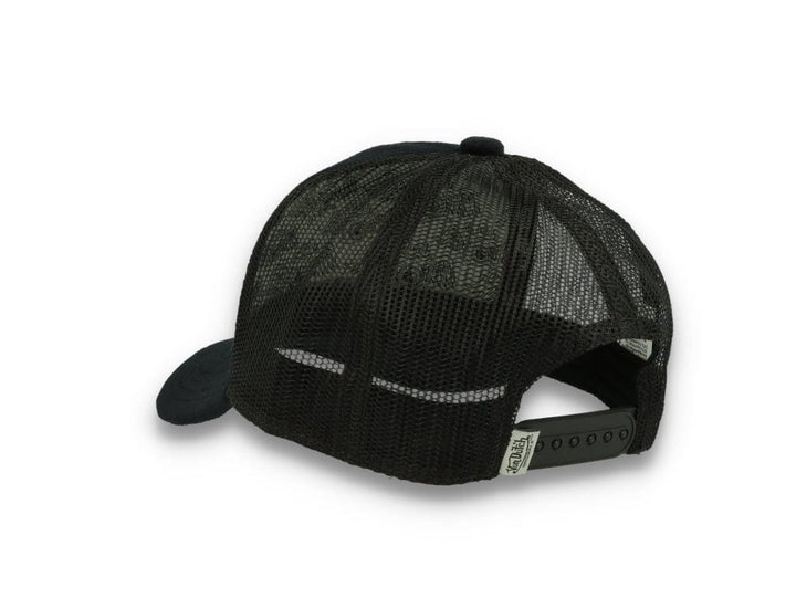 Von Dutch Trucker Cap Miami Velvet Black/Black - LOKK