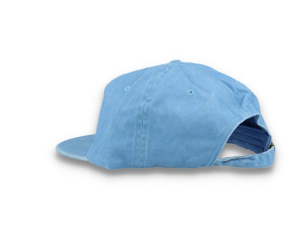 Free & Easy Don't Trip Strapback Hat Washed Light Blue - LOKK