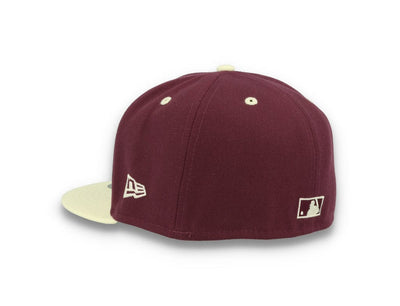 59FIFTY MLB World Series Trail Mix New York Yankees Plum/White