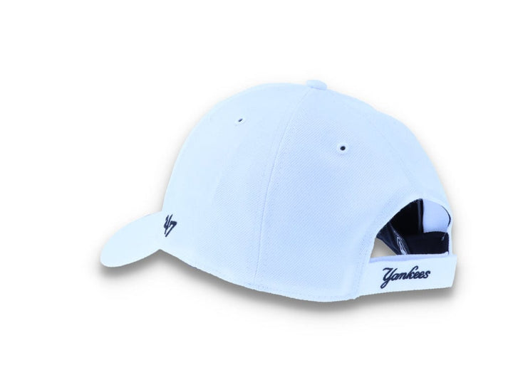 Cap New York Yankees White/Black MLB MVP Wool - LOKK