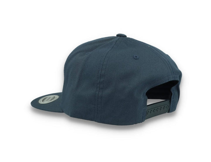 Yupoong 6502 Unstructured 5-Panel Snapback Cap Navy - LOKK