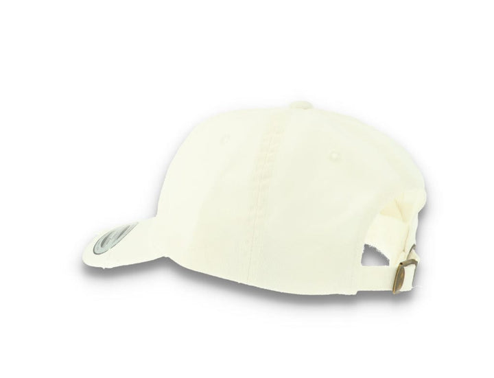 Low Profile Destroyed Cap White 6245DC - LOKK