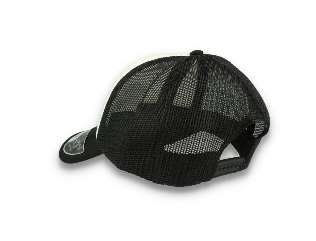 Trucker Cap Black/White Atlantis Rapper Foam - LOKK