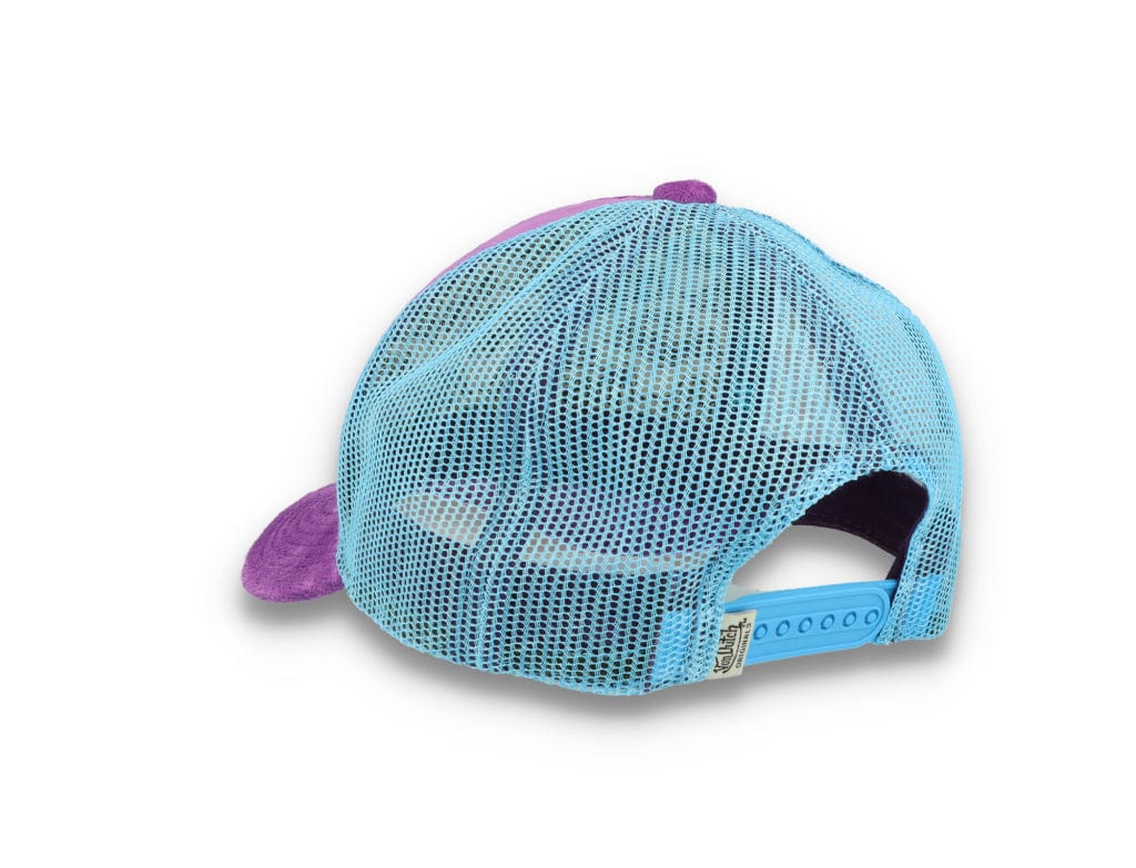 Von Dutch Trucker Cap Velvet Lilac/Blue - LOKK
