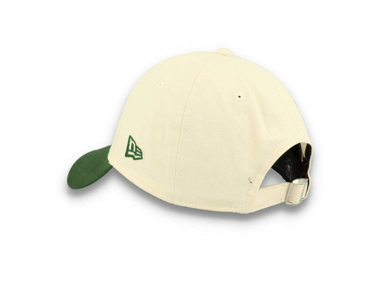 9FORTY MLB Oakland Athletics Off White/Dark Green - LOKK