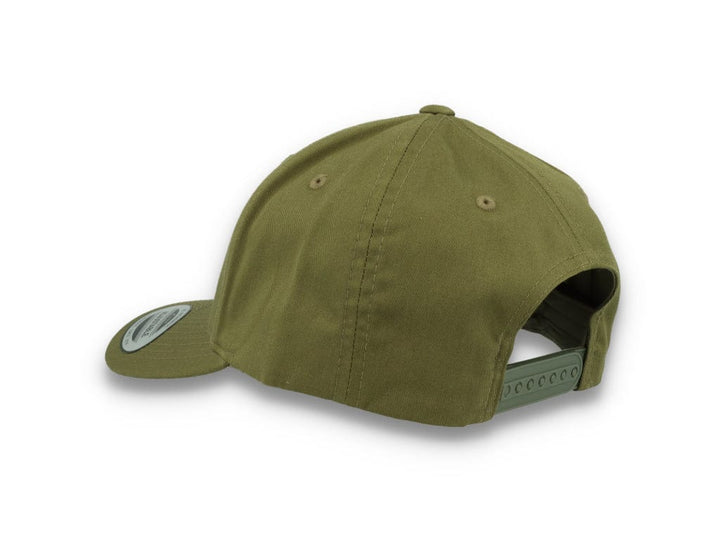 Curved Baseball Cap Snapback Buck Green - Yupoong 7706 - LOKK