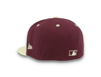 59FIFTY MLB World Series Trail Mix New York Yankees Plum/White