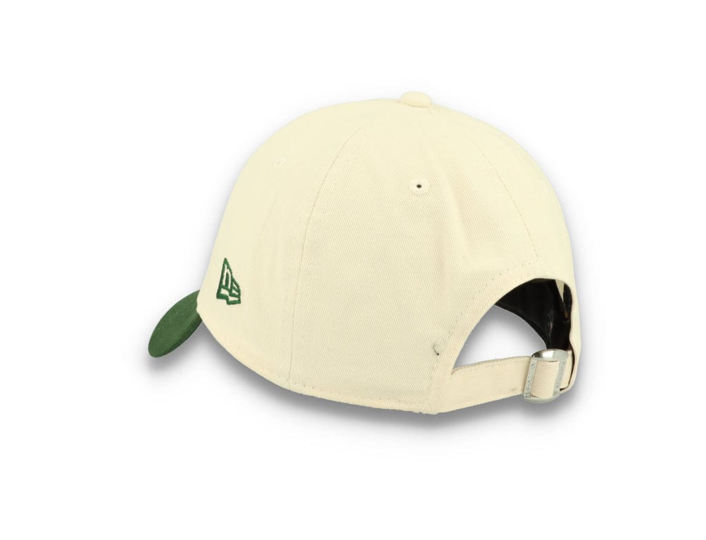 9FORTY MLB Oakland Athletics Off White/Dark Green - LOKK