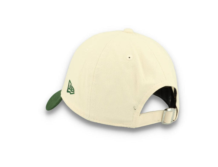 9FORTY MLB Oakland Athletics Off White/Dark Green - LOKK