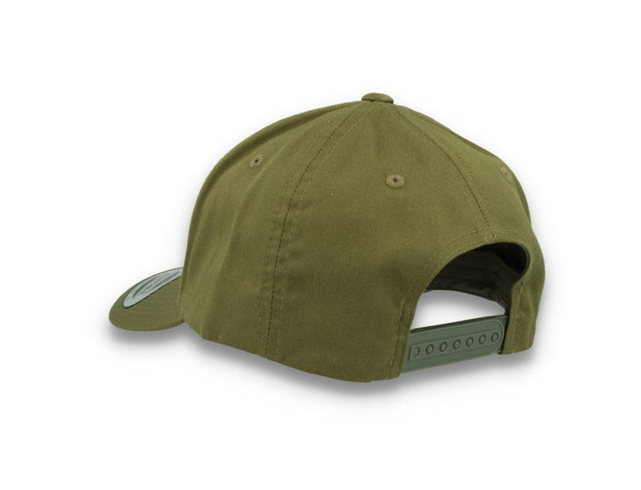Curved Baseball Cap Snapback Buck Green - Yupoong 7706 - LOKK